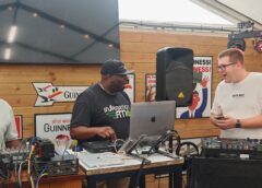 Inspiration FM live broadcast at the Barratts Club with DJs, Pioneer DJ equipment and GT-Systems technical support